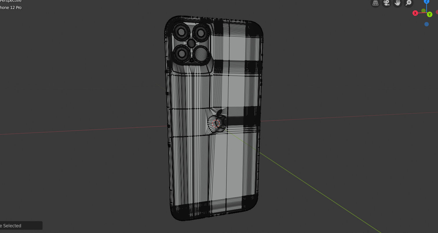 Concept of iPhone 12 All Models According to leaks 3D model_6