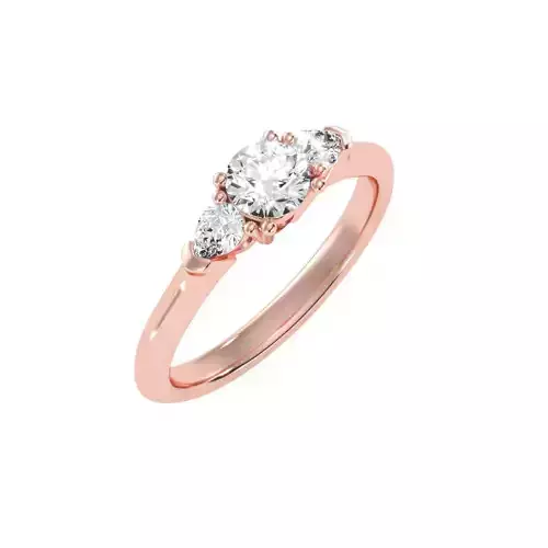 solitaire wedding engagement women ring 3dm render detail