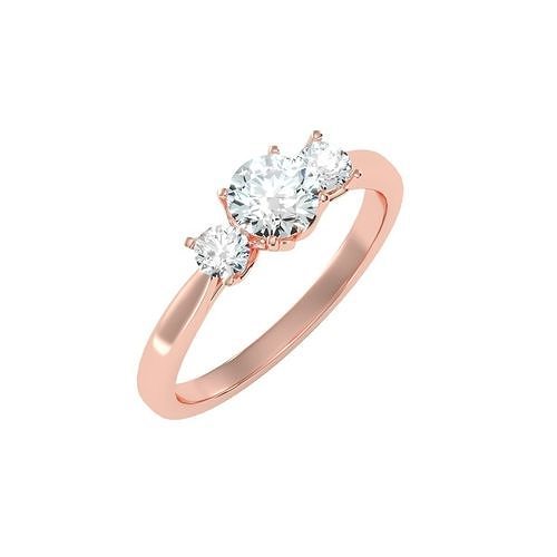 solitaire wedding engagement women ring 3dm render detail 3D print model