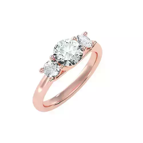 solitaire wedding engagement women ring 3dm render detail