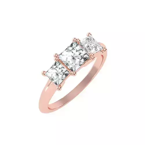 solitaire wedding engagement women ring 3dm render detail