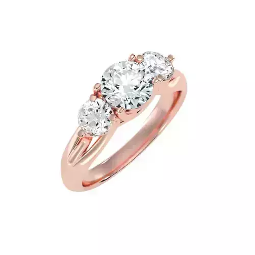 solitaire wedding engagement women ring 3dm render detail