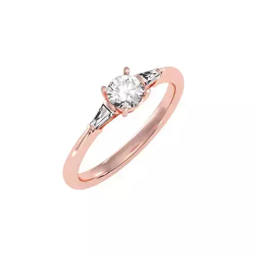 solitaire wedding engagement women ring 3dm render detail