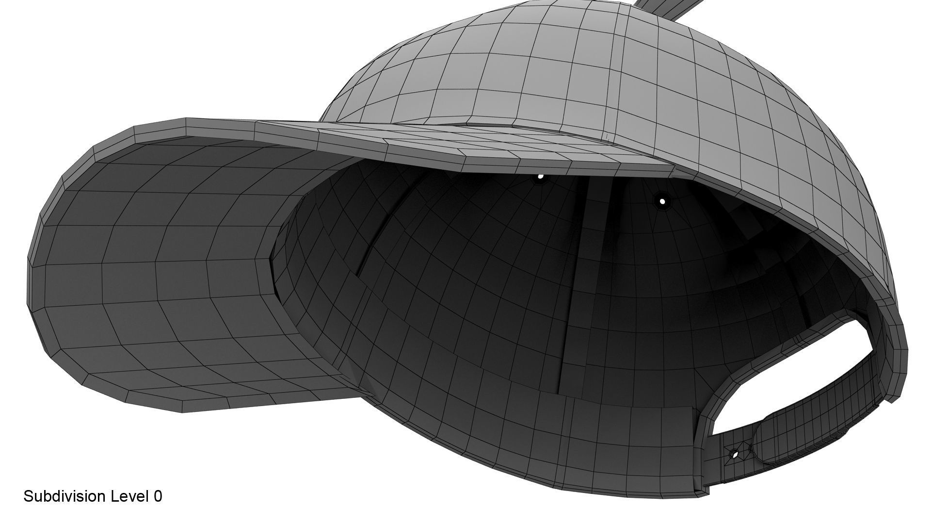 Propeller hat 3D model_26