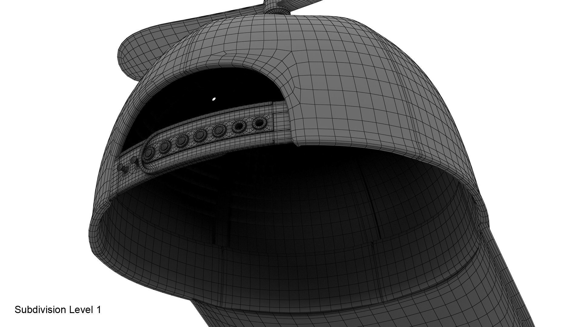 Propeller hat 3D model_37