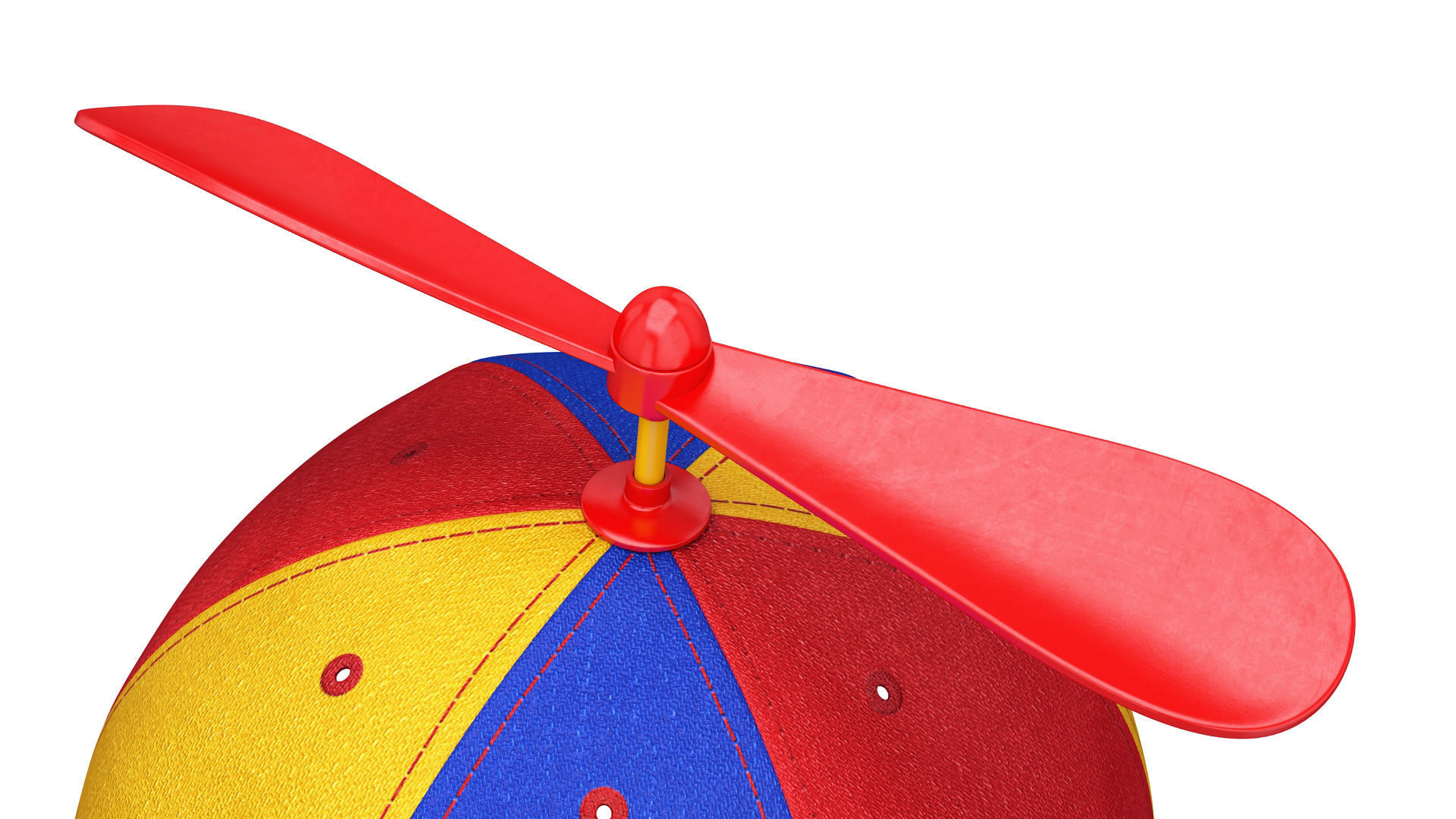 Propeller hat 3D model_10