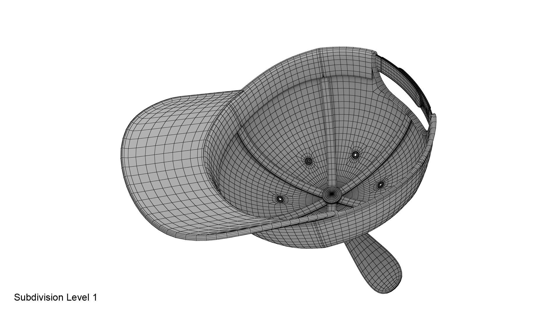 Propeller hat 3D model_32