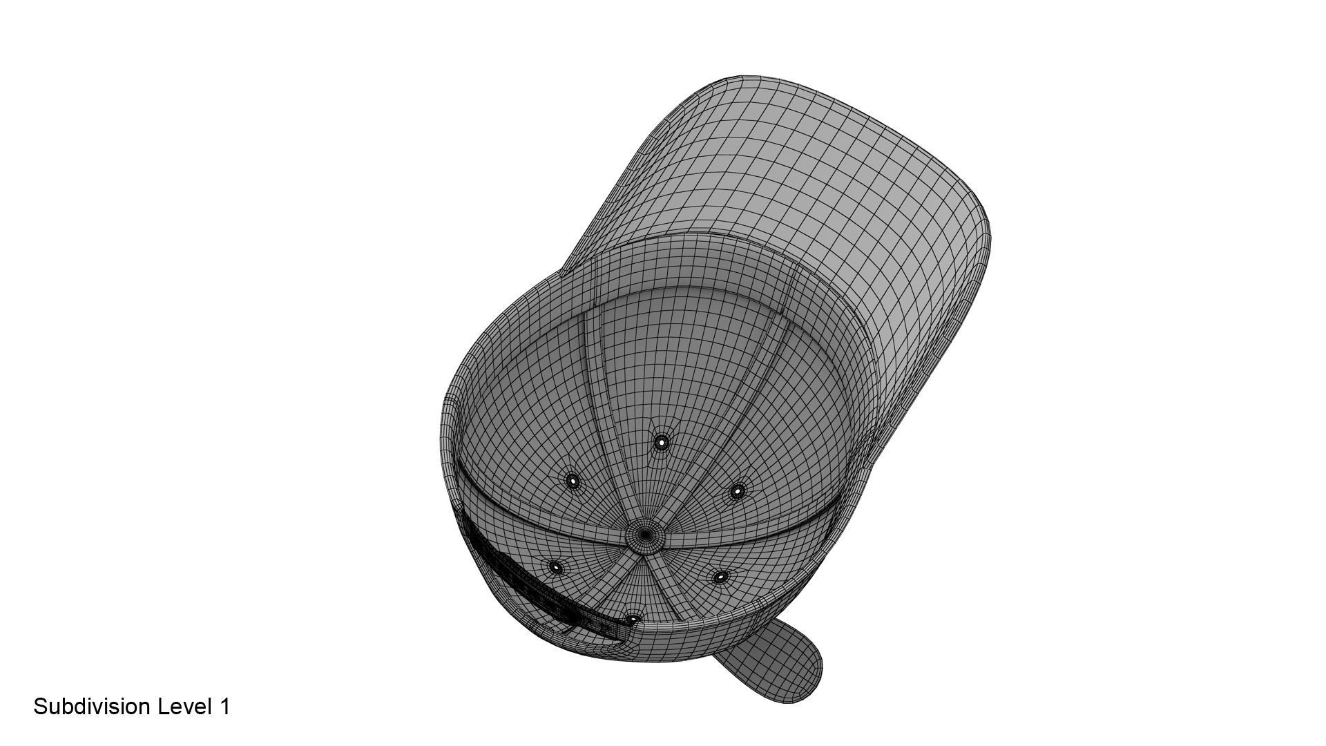 Propeller hat 3D model_33