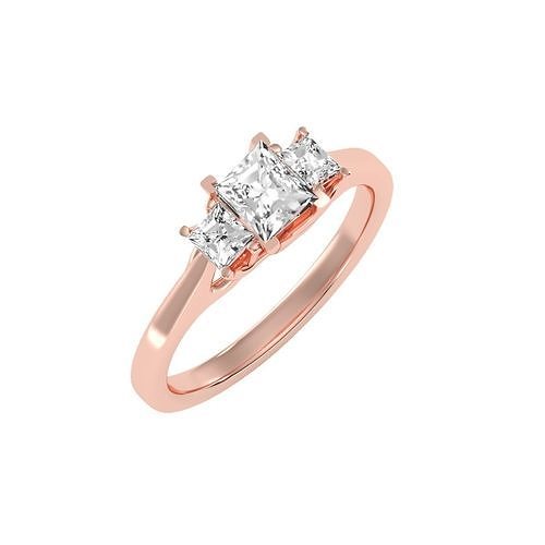 solitaire wedding engagement women ring 3dm render detail 3D print model