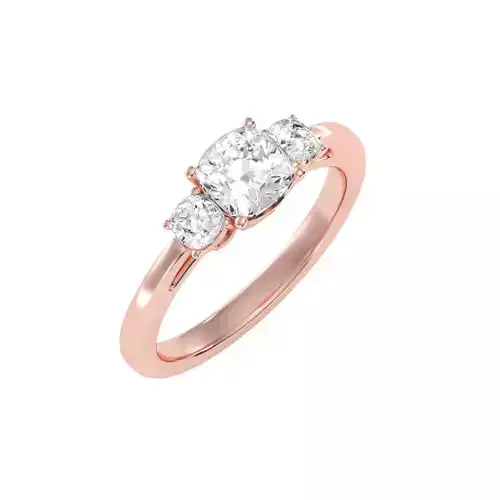 solitaire wedding engagement women ring 3dm render detail 3D print model