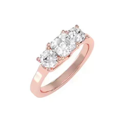 solitaire wedding engagement women ring 3dm render detail 3D print model