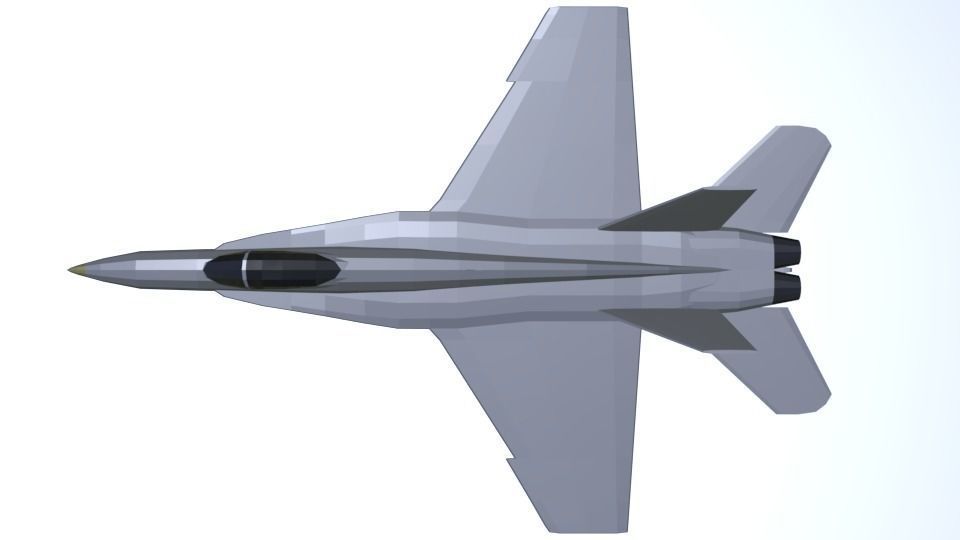 USS CVN 78 GERALD FORD Low-poly 3D model_48