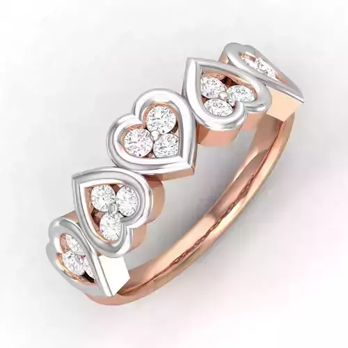 solitaire wedding engagement women ring 3dm render detail
