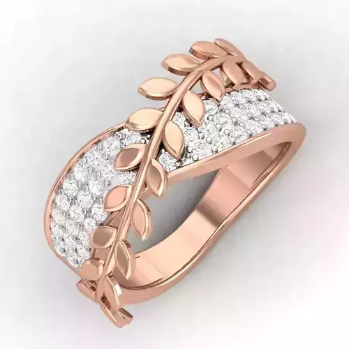 solitaire wedding engagement women ring 3dm render detail