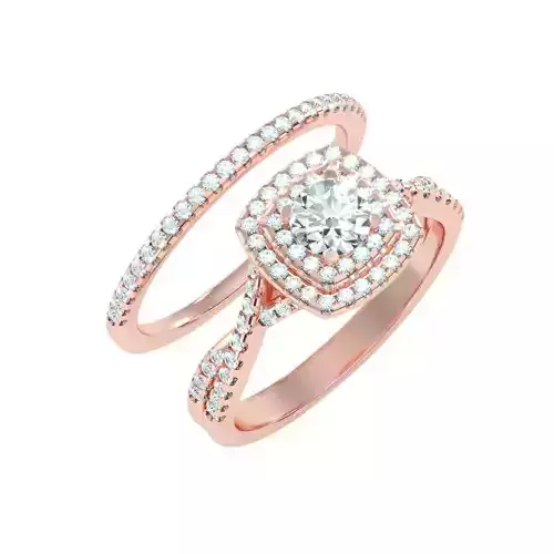 solitaire wedding engagement women ring 3dm render detail 3D print model