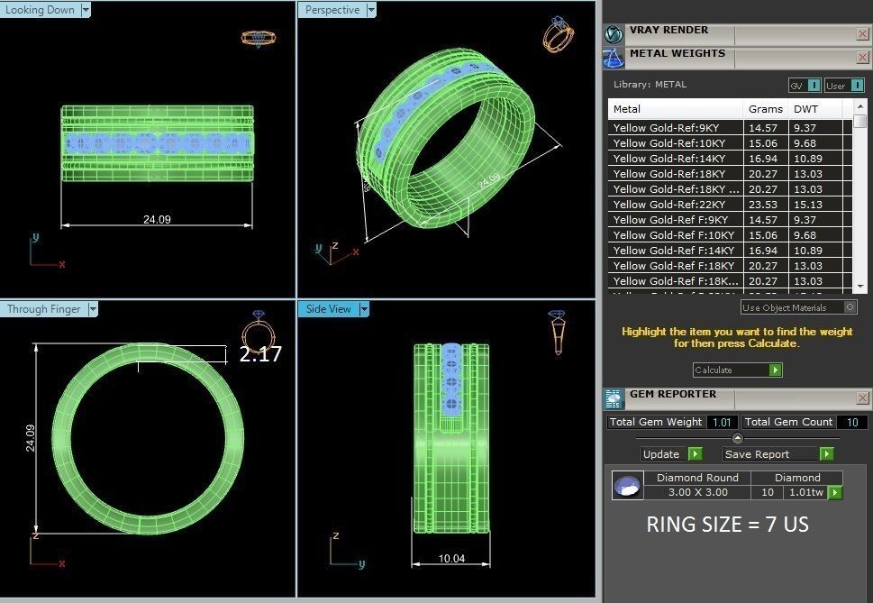 solitaire wedding engagement men ring 3dm render detail 3D print model_16