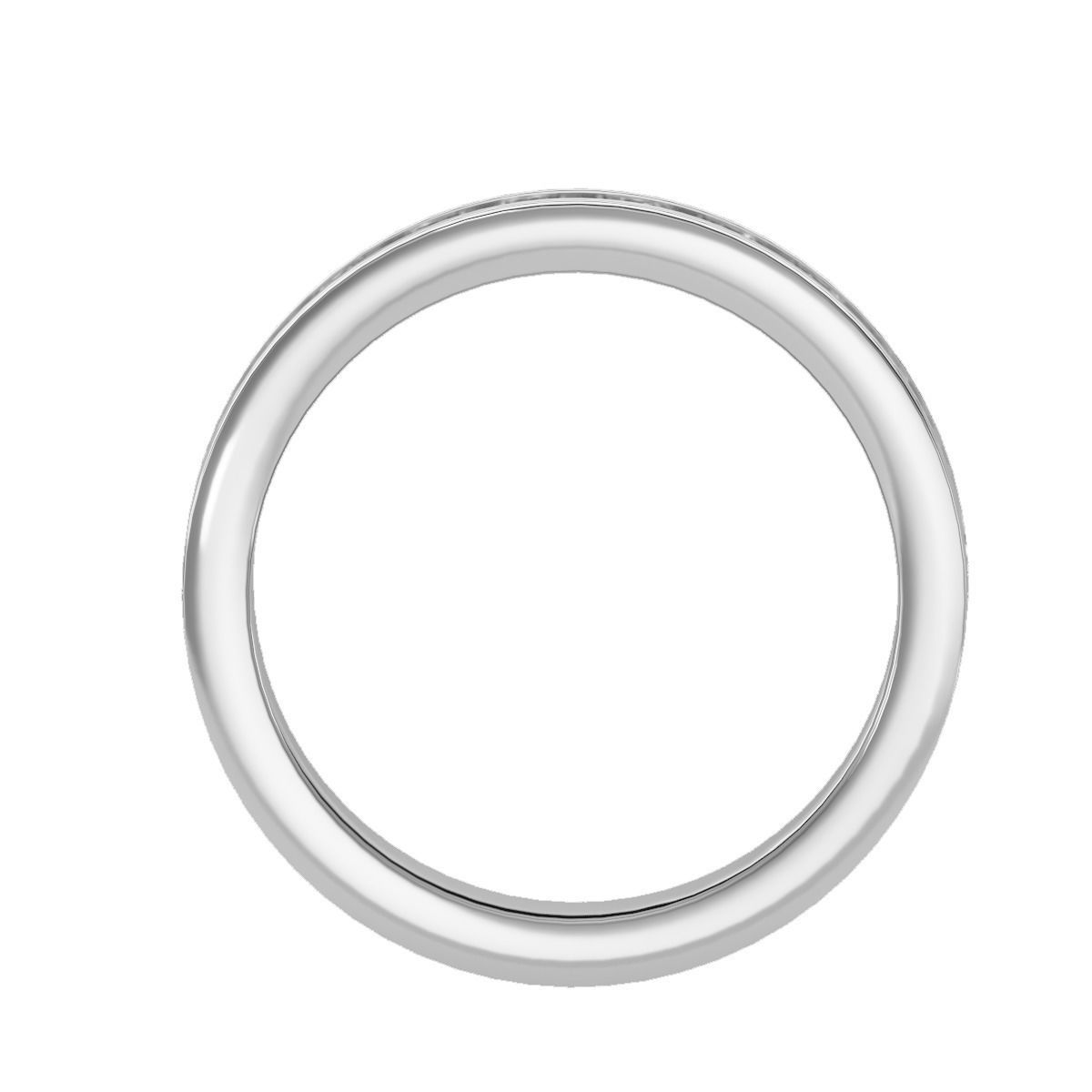 solitaire wedding engagement men ring 3dm render detail 3D print model_8