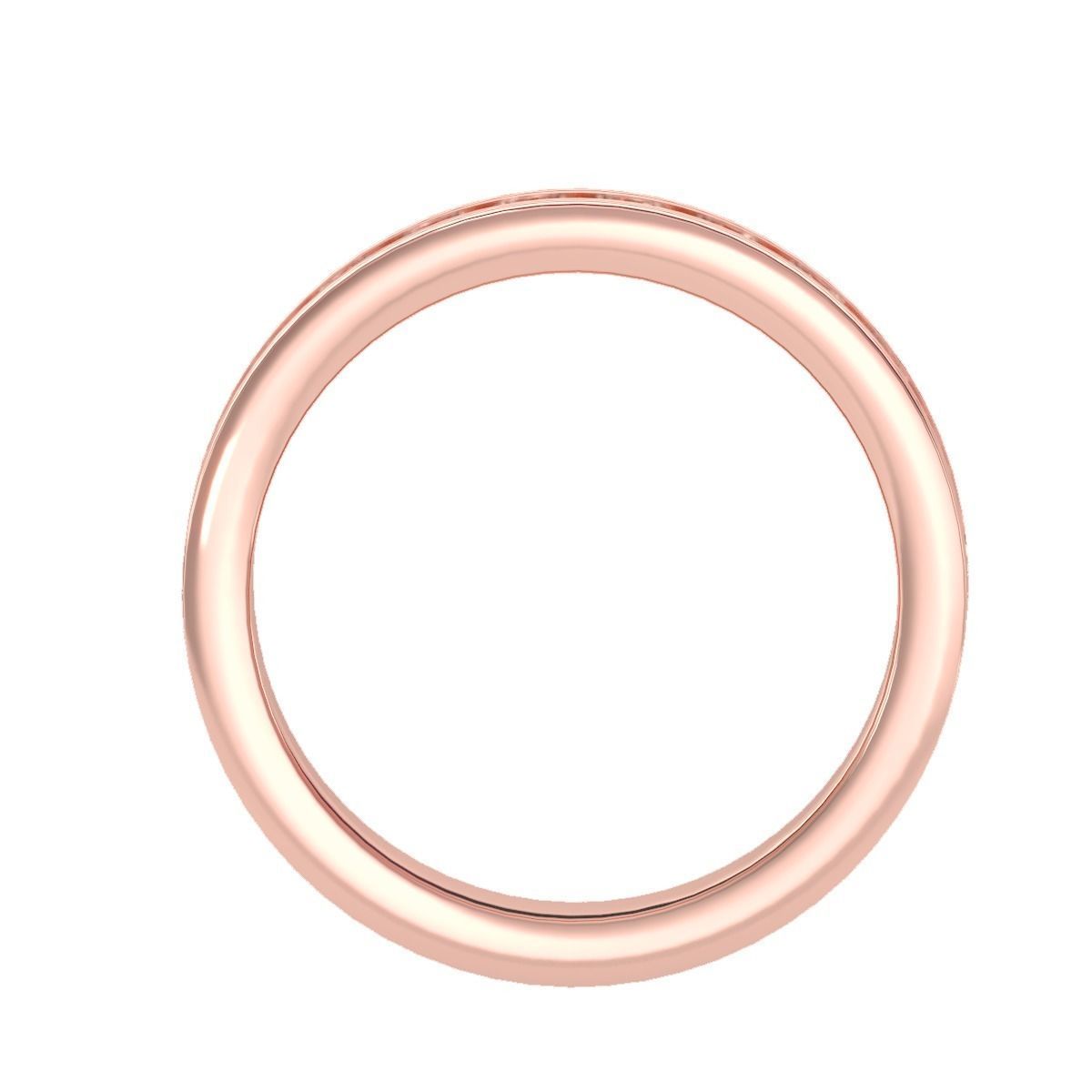 solitaire wedding engagement men ring 3dm render detail 3D print model_2