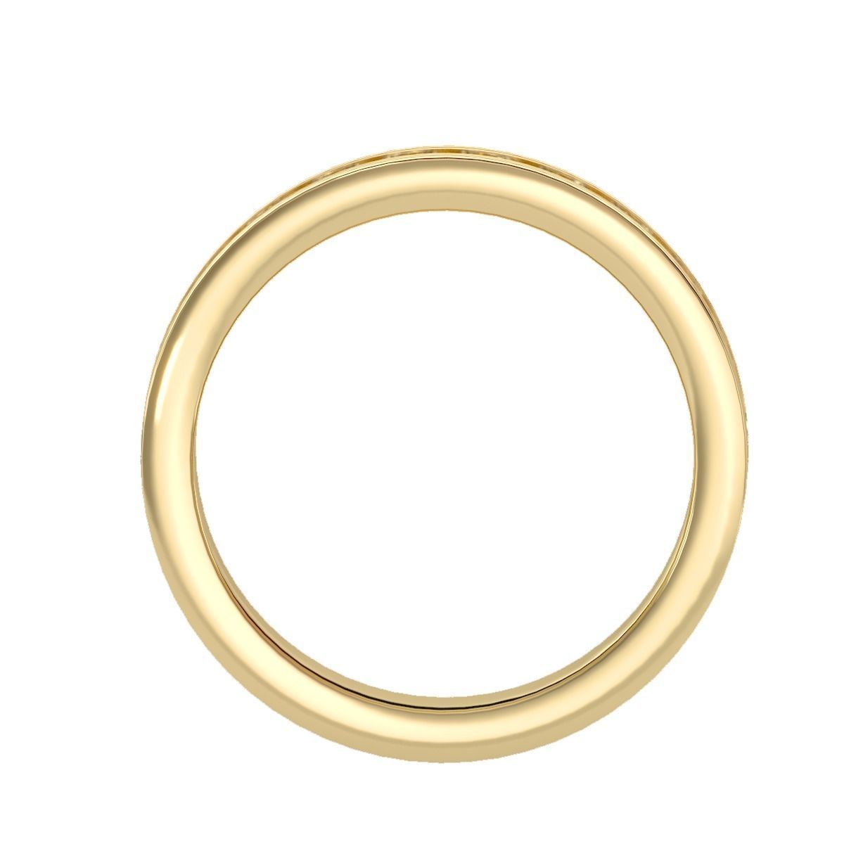 solitaire wedding engagement men ring 3dm render detail 3D print model_12