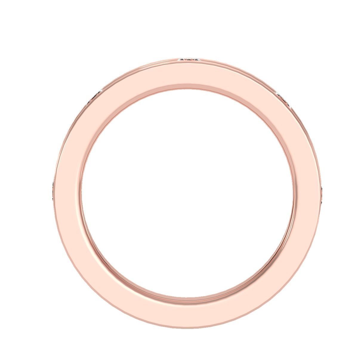 solitaire wedding engagement men ring 3dm render detail 3D print model_1