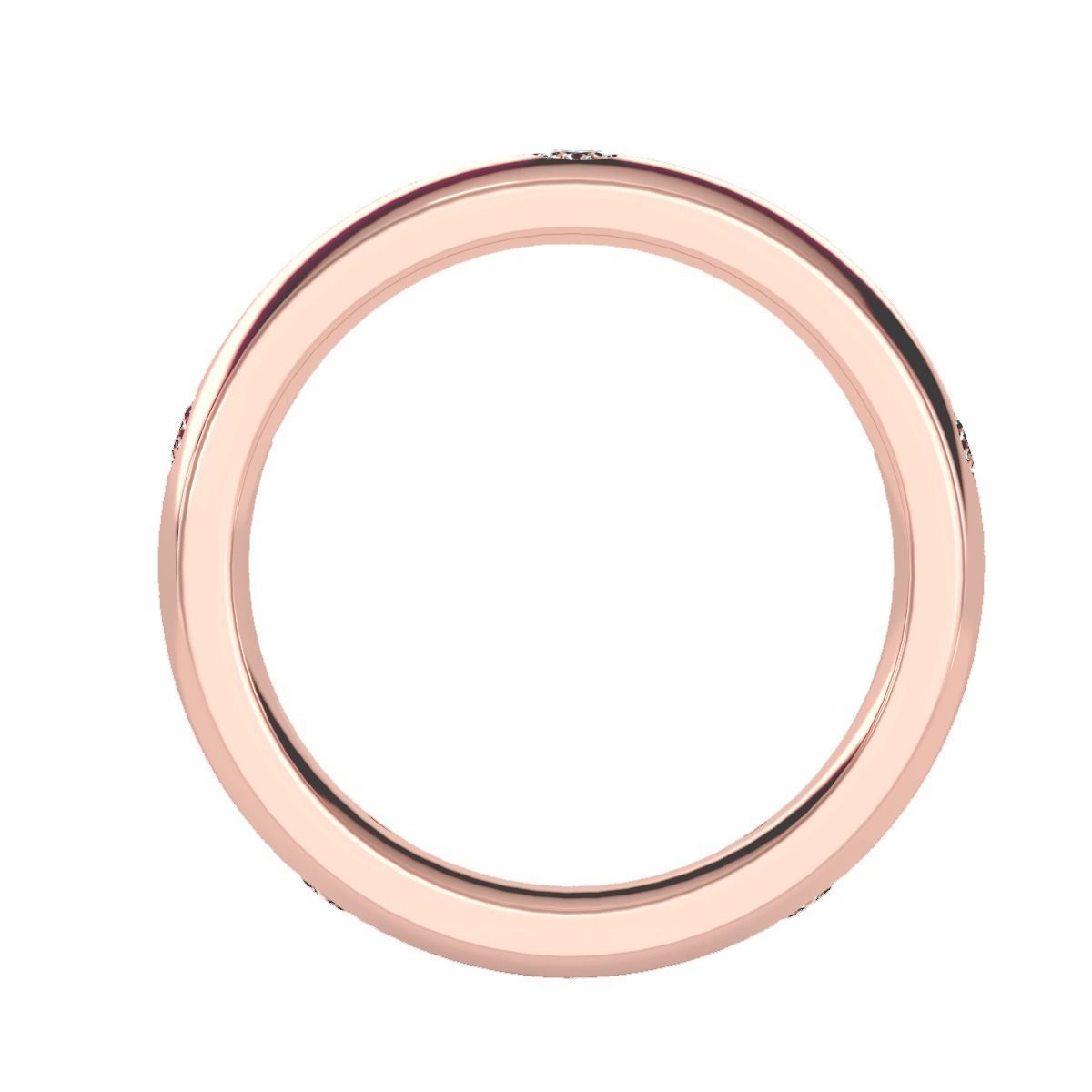 solitaire wedding engagement men ring 3dm render detail 3D print model_1