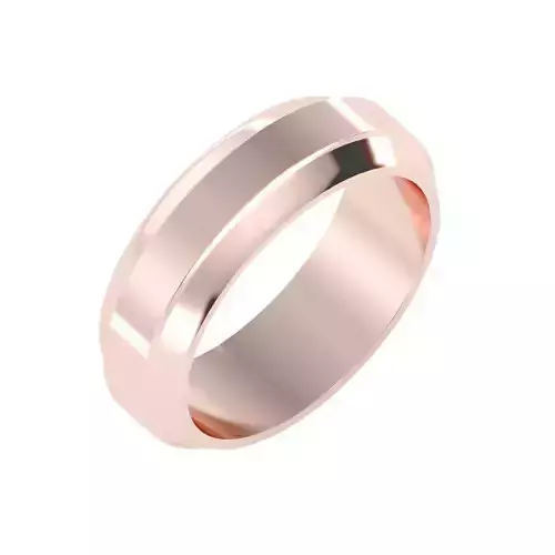 solitaire wedding engagement men ring 3dm render detail 3D print model