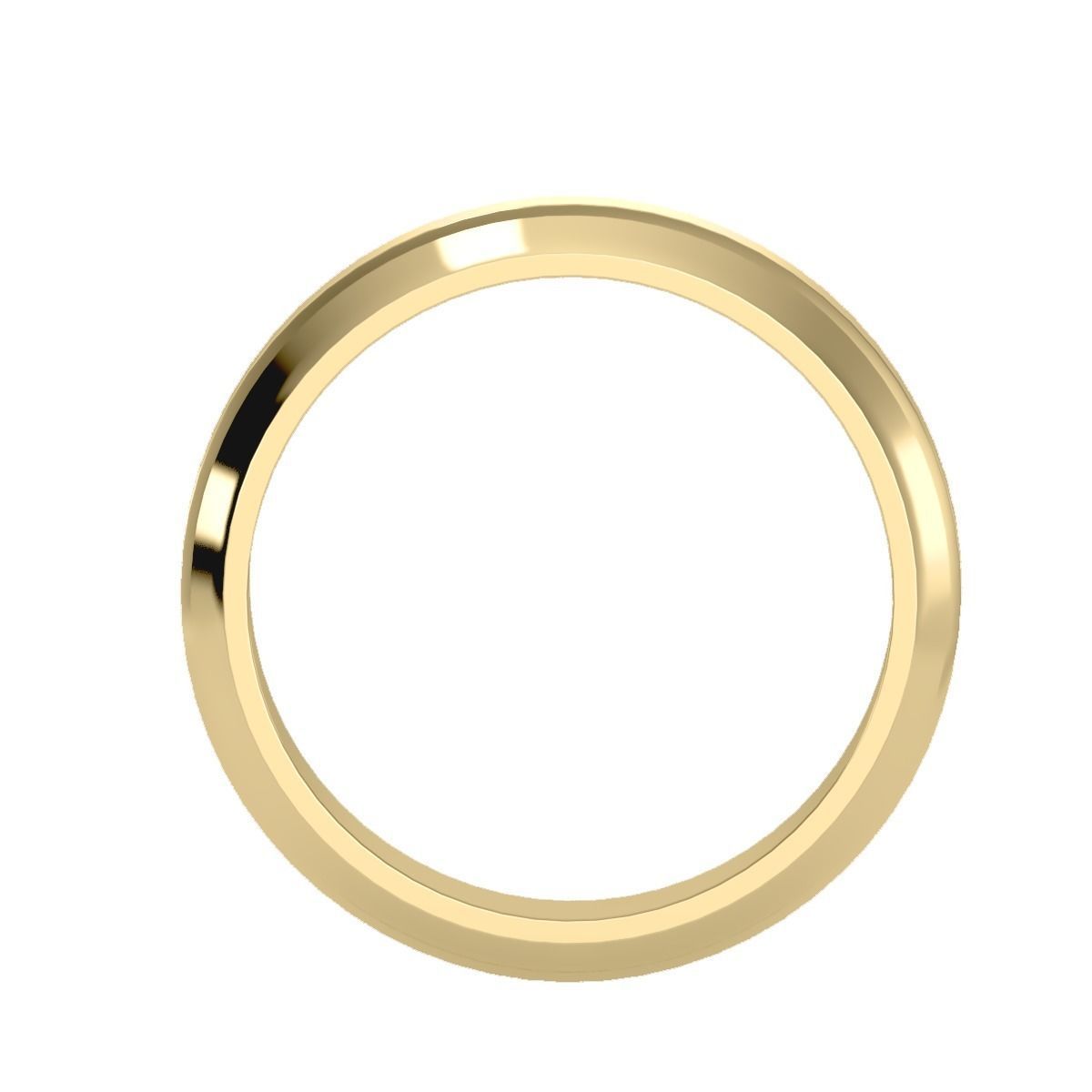 solitaire wedding engagement men ring 3dm render detail 3D print model_12