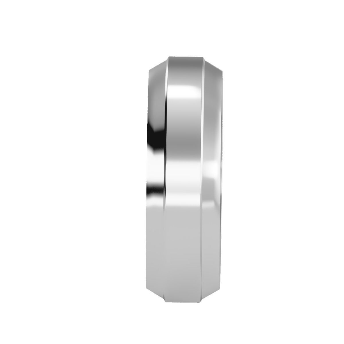 solitaire wedding engagement men ring 3dm render detail 3D print model_10