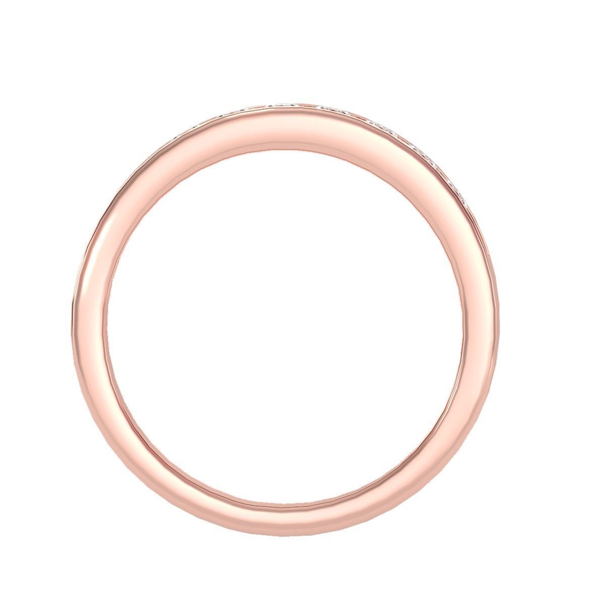 solitaire wedding engagement men ring 3dm render detail 3D print model_1
