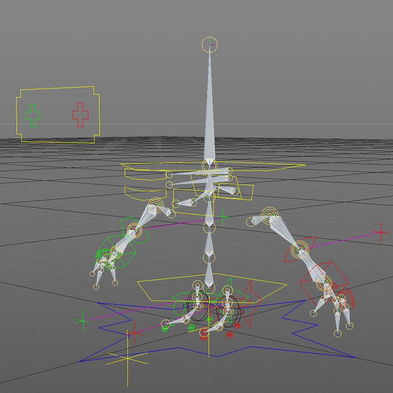 Minion in overalls and glasses 3D model_6