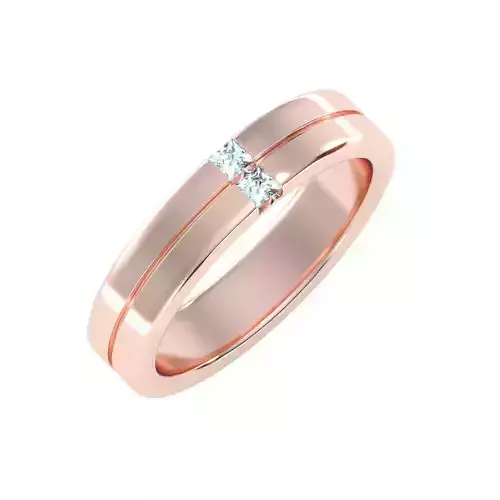 solitaire wedding engagement men ring 3dm render detail