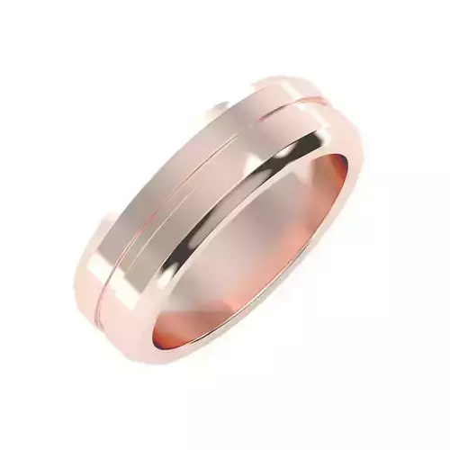 solitaire wedding engagement men ring 3dm render detail 3D print model