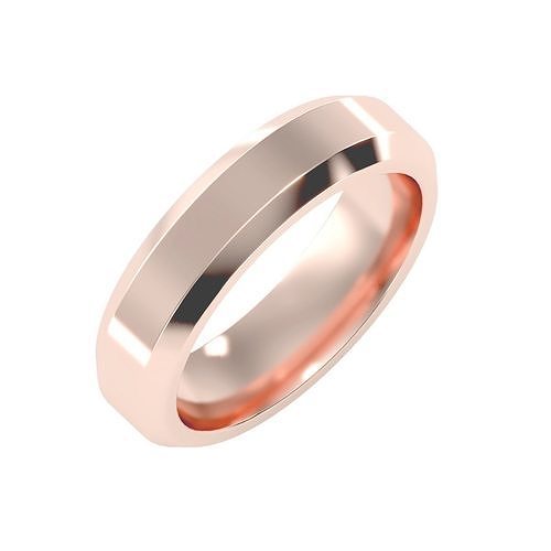 solitaire wedding engagement men ring 3dm render detail 3D print model