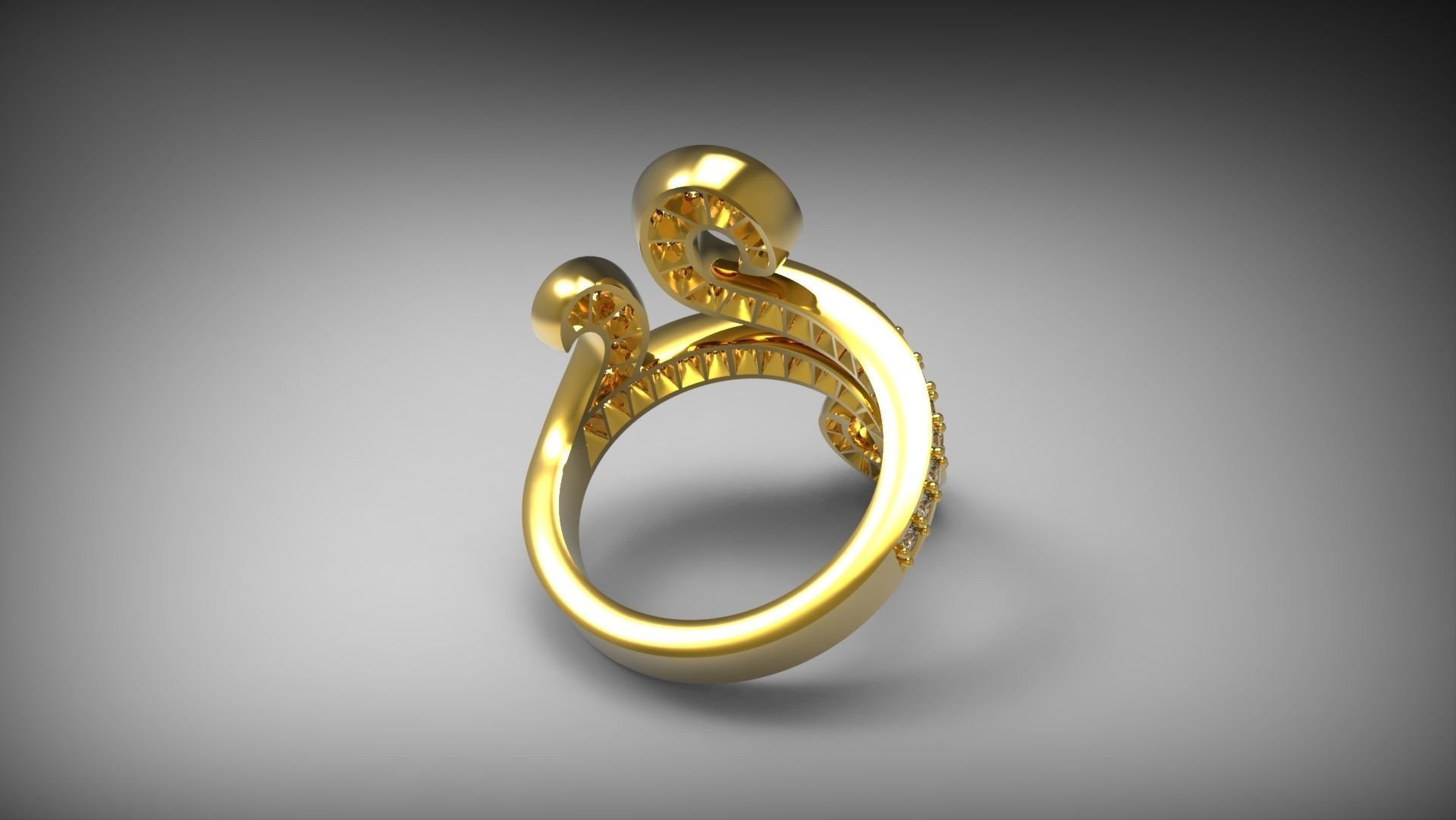 Ring VS 3D print model_2