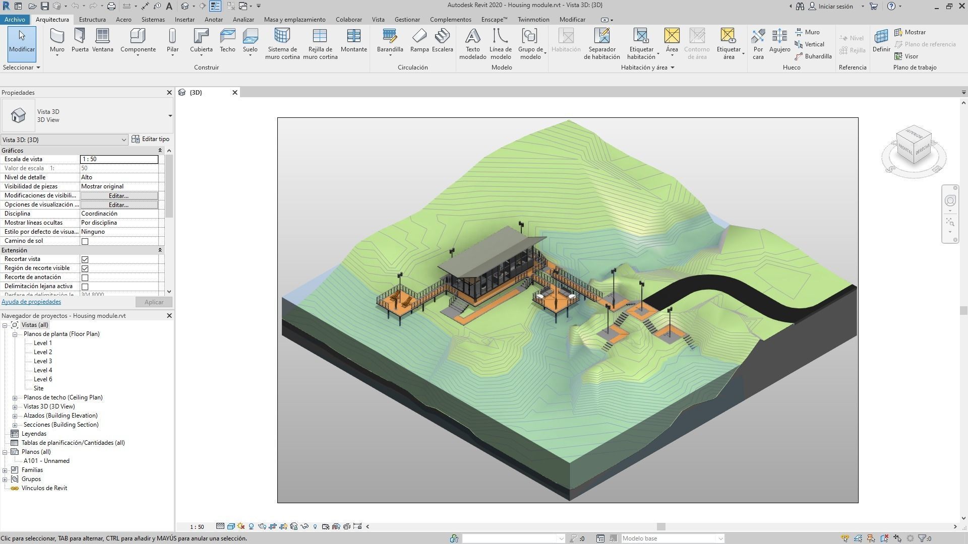 Housing Module - Autodesk Revit  3D model_23