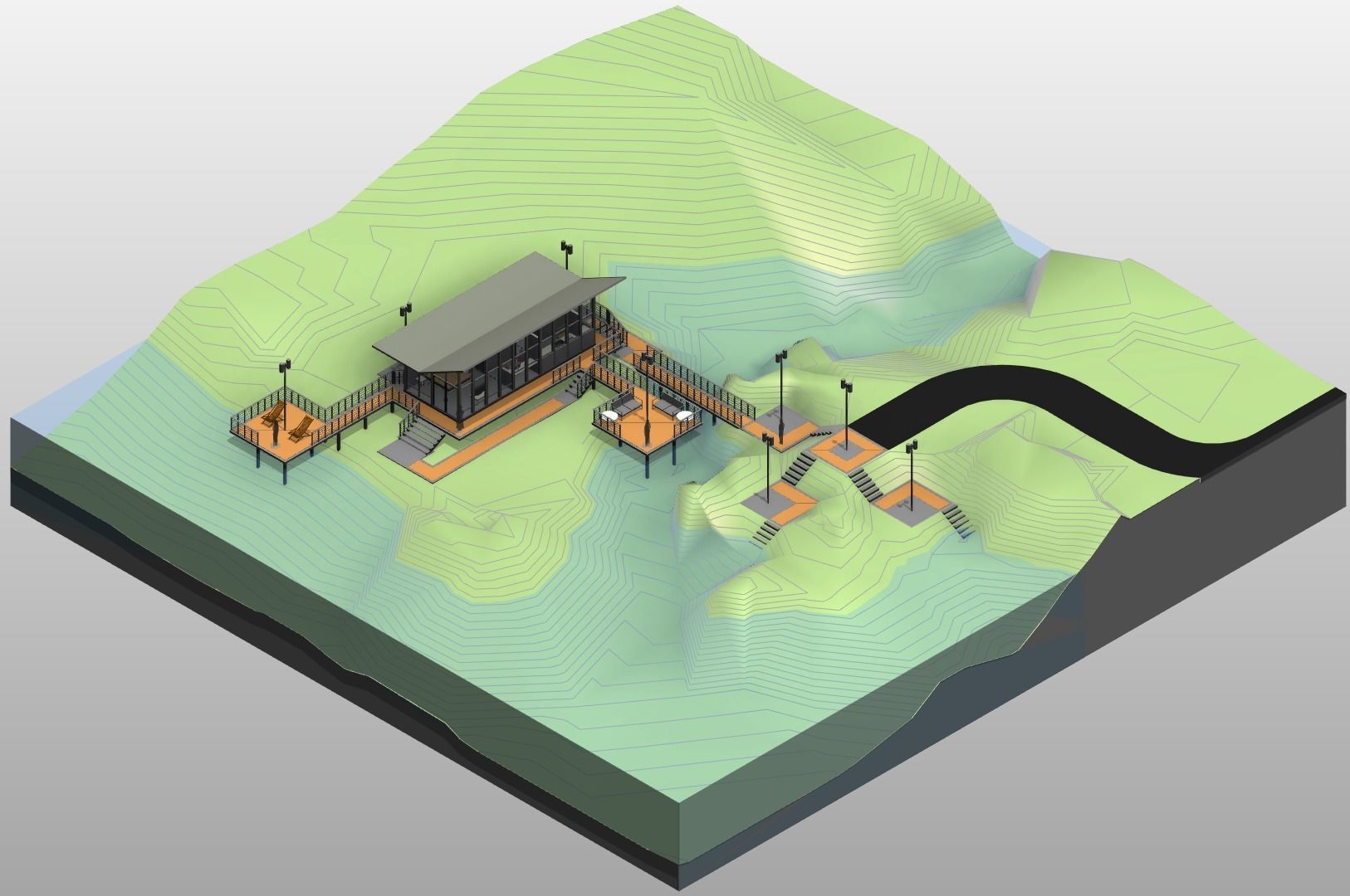 Housing Module - Autodesk Revit  3D model_2