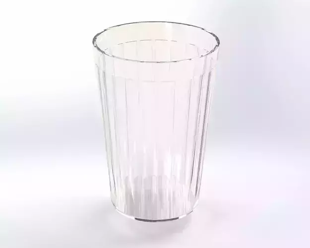 Faceted Drinking Glass