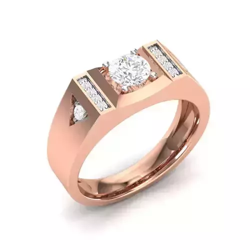solitaire wedding engagement women ring 3dm render detail