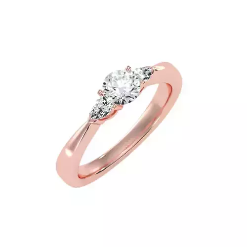 solitaire wedding engagement women ring 3dm render detail