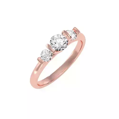 solitaire wedding engagement women ring 3dm render detail