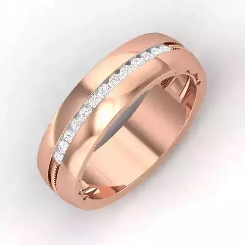 solitaire wedding engagement women ring 3dm render detail