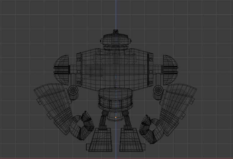 Robot Cyclop  3D model_7
