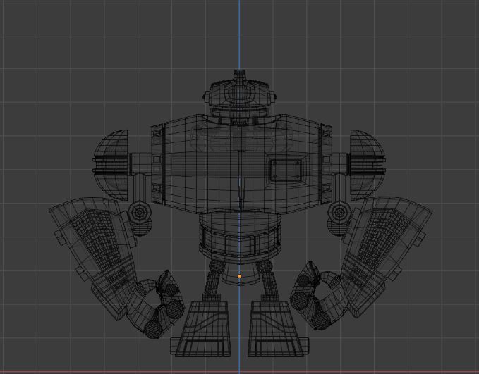Robot Cyclop  3D model_5