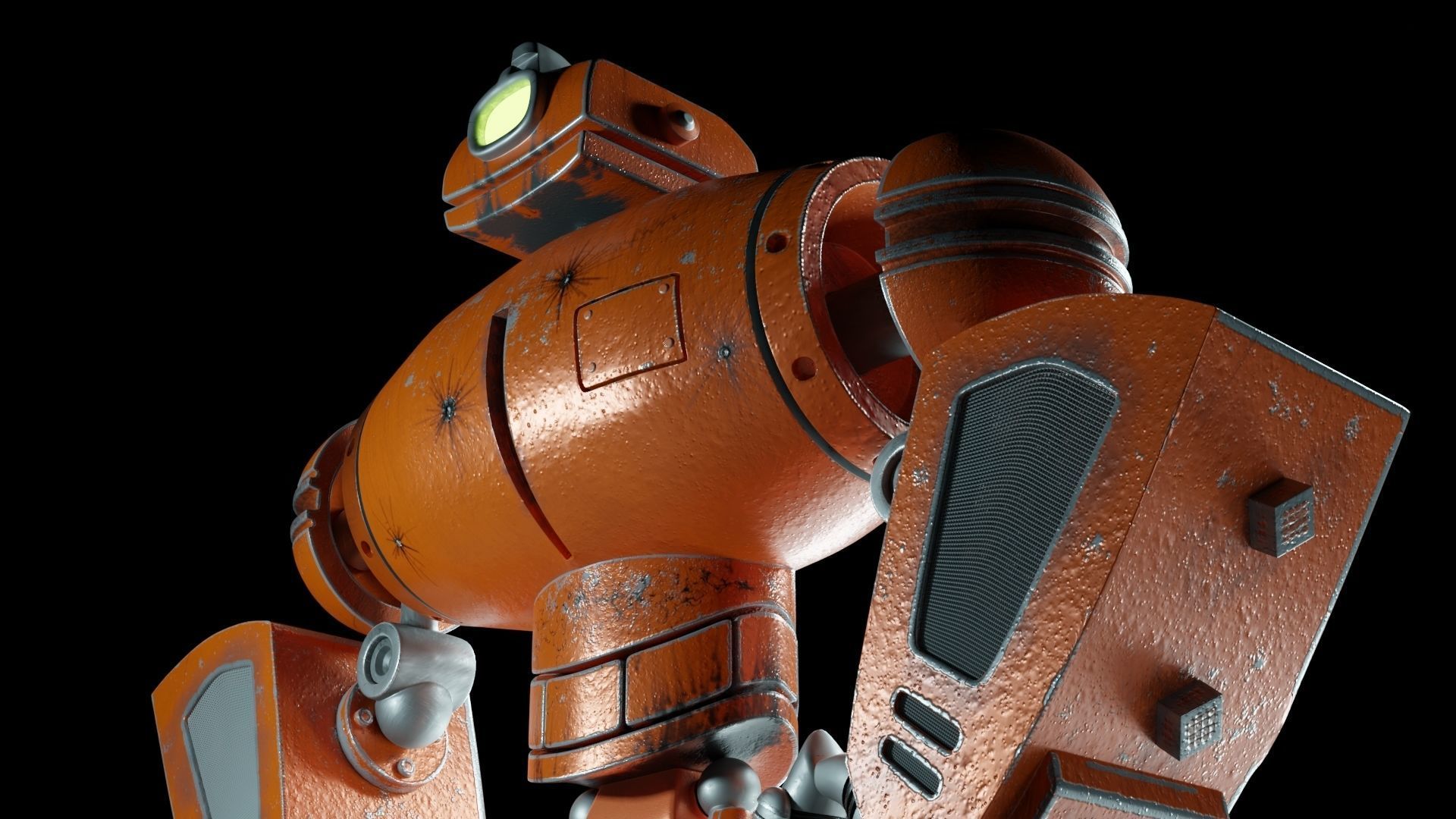 Robot Cyclop  3D model_2