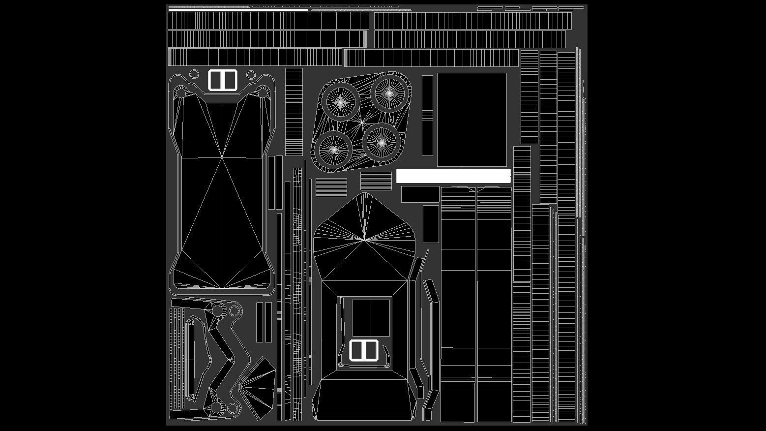 Gas analyzer Sputnik-1M Low-poly 3D model_4