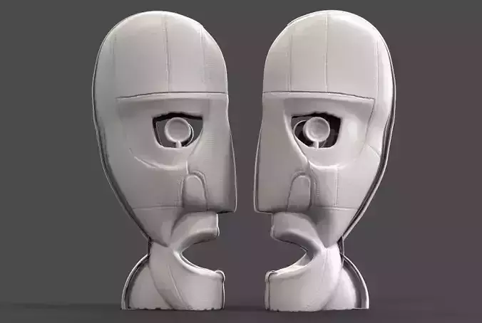 Division Bell Sculptures 3D print model