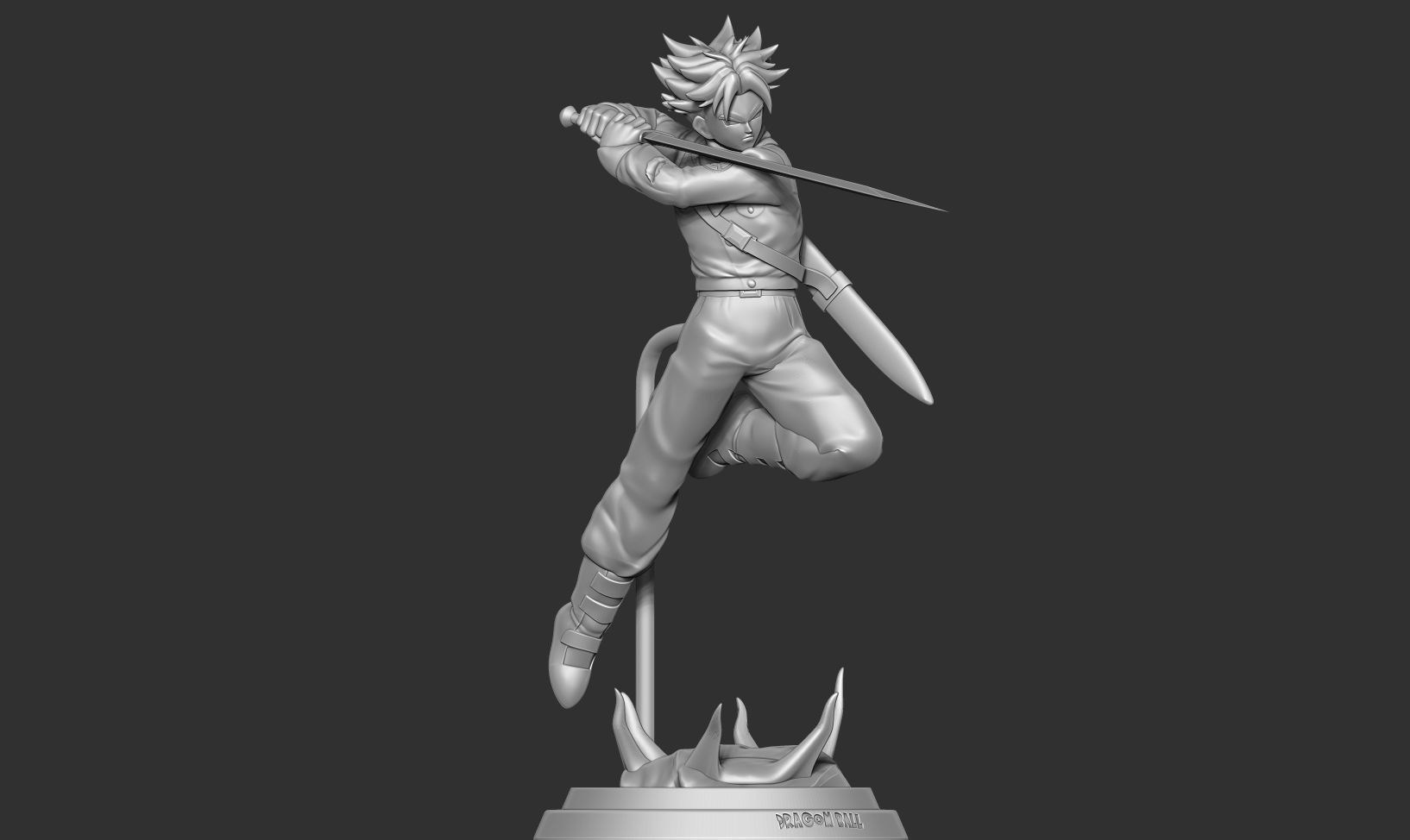 Future Trunks - Dragon Ball Fanart 3D print model_13