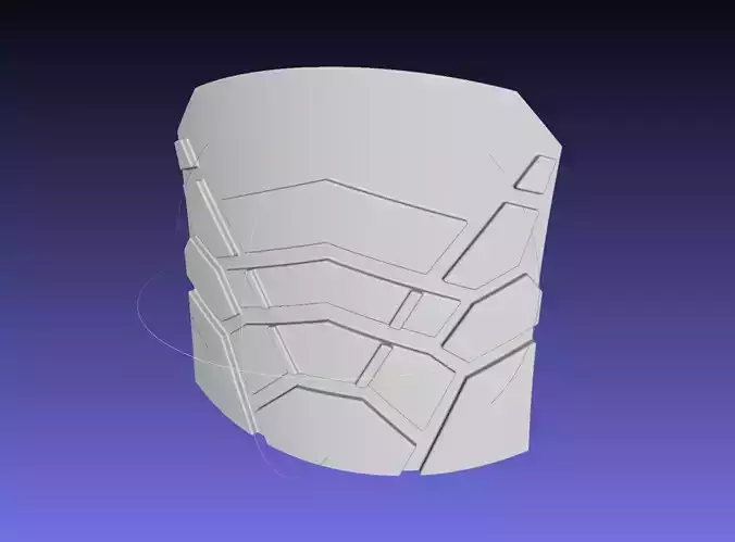 Batman Stomach Armor Printable Model