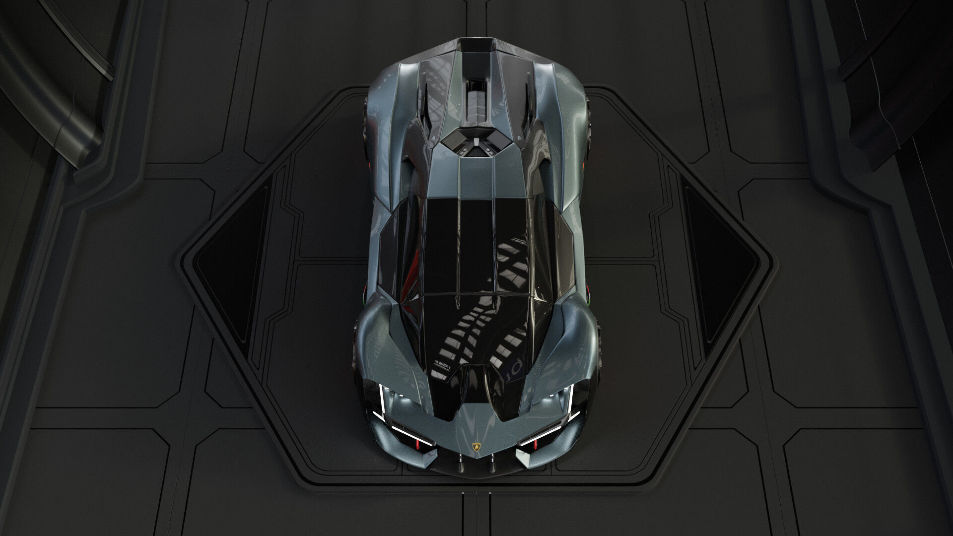 Open-wheel car 3D model_18