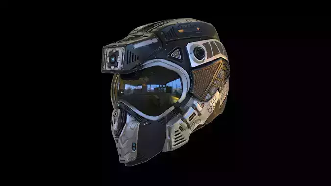Helmet C19 VR  7k Poly Unreal PKG